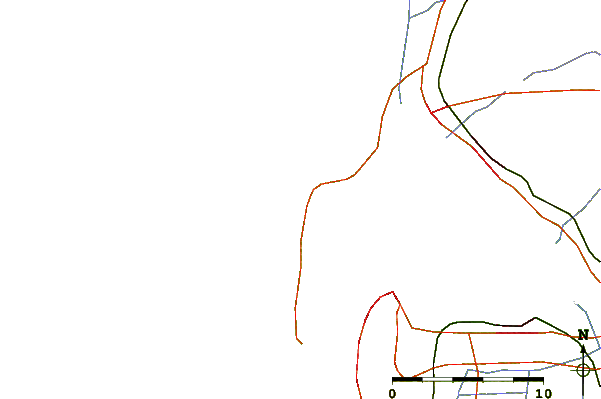 Routes et rivières à proximité Le Petit Train