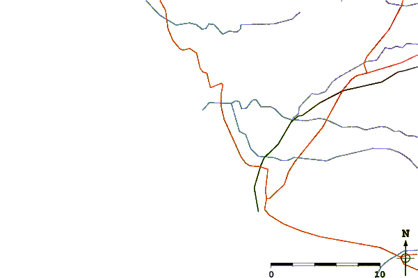 Routes et rivières à proximité Les Dunes