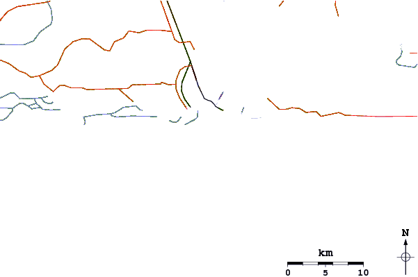Routes et rivières à proximité Lighthouse Beach