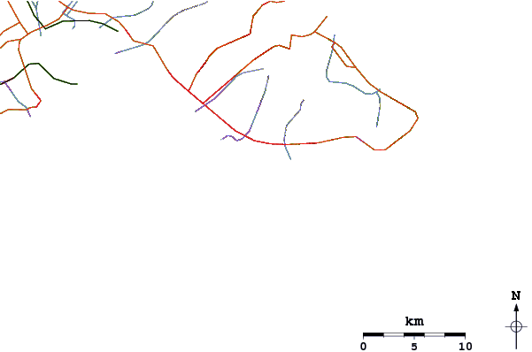 Routes et rivières à proximité Lighthouse