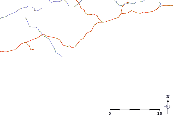 Routes et rivières à proximité Long Strand-Castlefreke