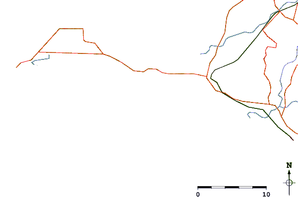 Routes et rivières à proximité Magic Lands