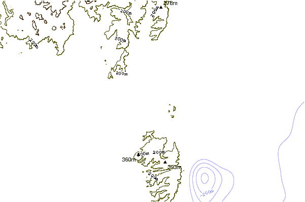 Littoral autour Mahia Reef