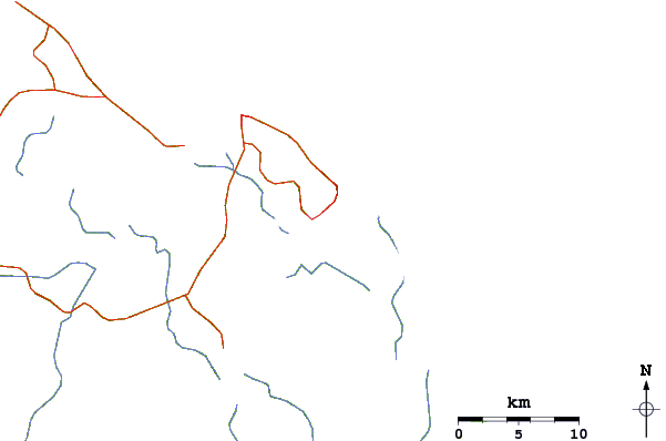 Routes et rivières à proximité Mahury