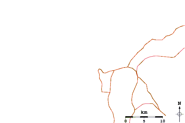 Routes et rivières à proximité Mainside