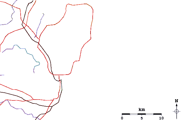 Routes et rivières à proximité Manly-North Steyne