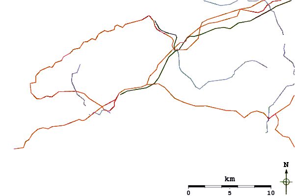 Routes et rivières à proximité Marazion