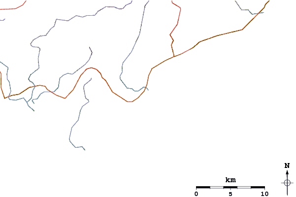 Routes et rivières à proximité Marengo