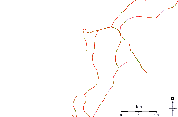 Routes et rivières à proximité Marinas