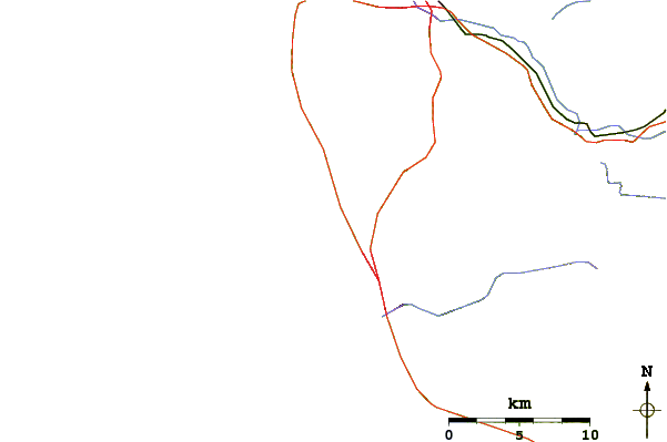 Routes et rivières à proximité Marisol