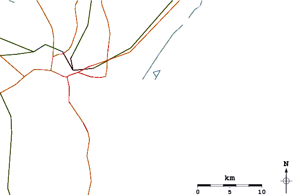 Routes et rivières à proximité Mason s Inlet