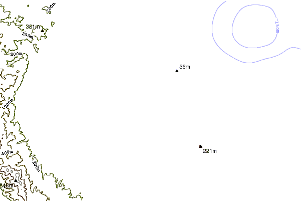 Littoral autour Matakana Island
