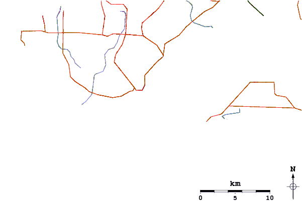 Routes et rivières à proximité Meanos