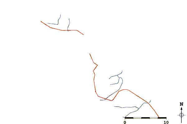 Routes et rivières à proximité Mellieha-Bay