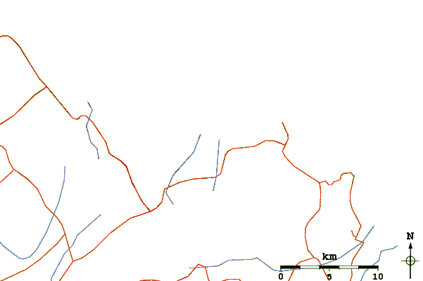 Routes et rivières à proximité Metohi or Paralia Metochiou (Evia)