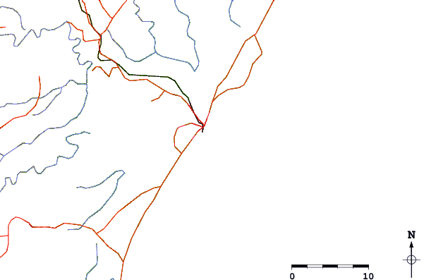 Routes et rivières à proximité Mombasa Channel