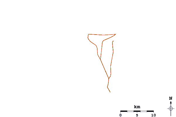 Routes et rivières à proximité Monte Leao
