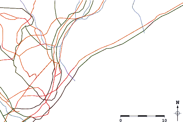 Routes et rivières à proximité Montgat