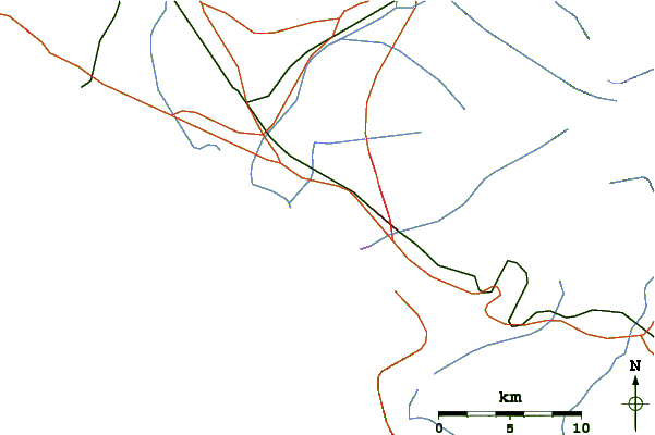 Routes et rivières à proximité Monwabisi Strand