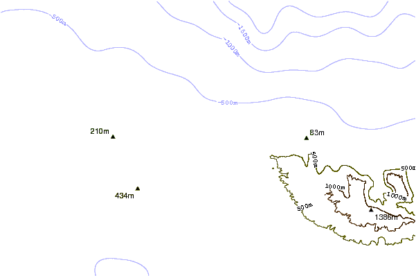Littoral autour Mo'omomi Bay