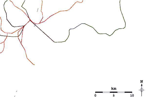 Routes et rivières à proximité Moose