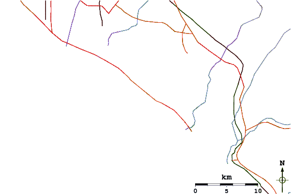 Routes et rivières à proximité Morro Beach