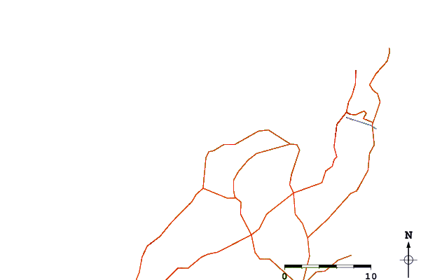 Routes et rivières à proximité Morro Negro
