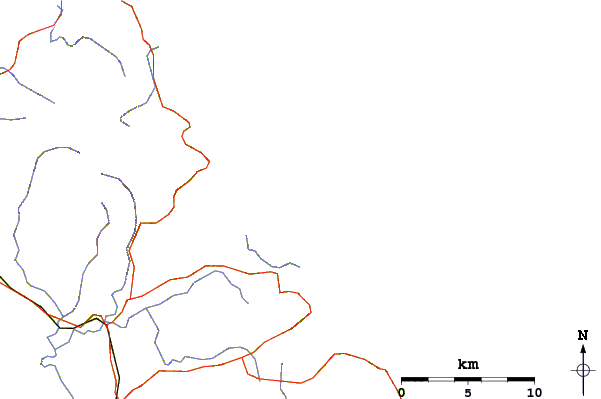 Routes et rivières à proximité Moureeses