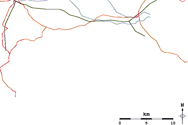 Routes et rivières à proximité Mupe Bay