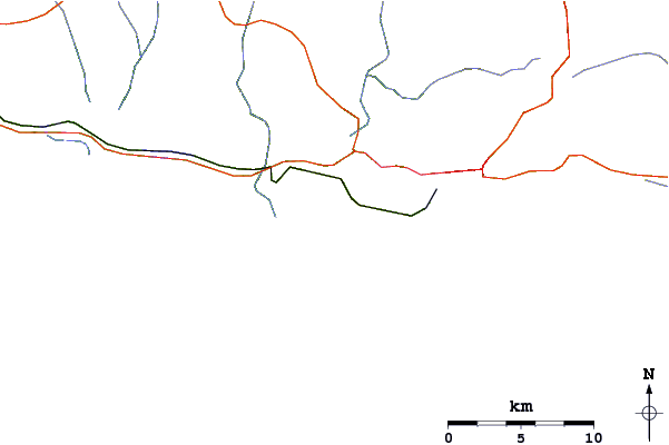Routes et rivières à proximité Murphys (Buffalo Bay Beach)