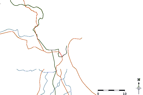 Routes et rivières à proximité My Khe / Da Nang