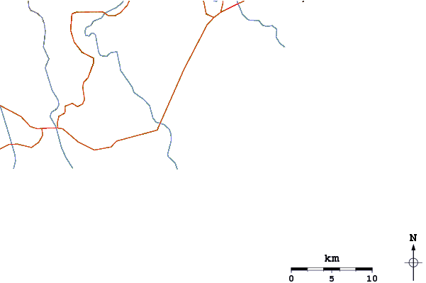 Routes et rivières à proximité Najayo