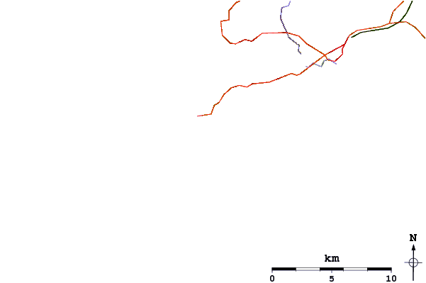 Routes et rivières à proximité Nanjizal