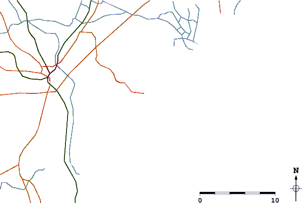 Routes et rivières à proximité Narbonne Plage