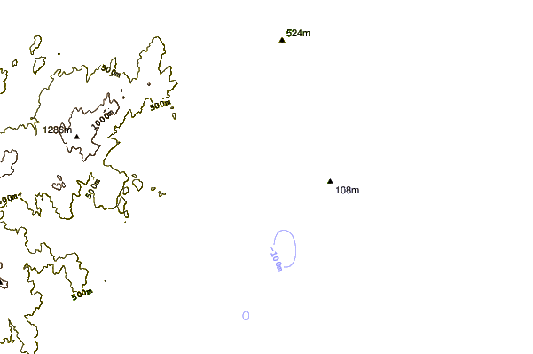 Littoral autour Naufragados