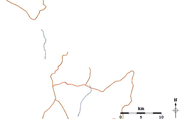 Routes et rivières à proximité New Chums