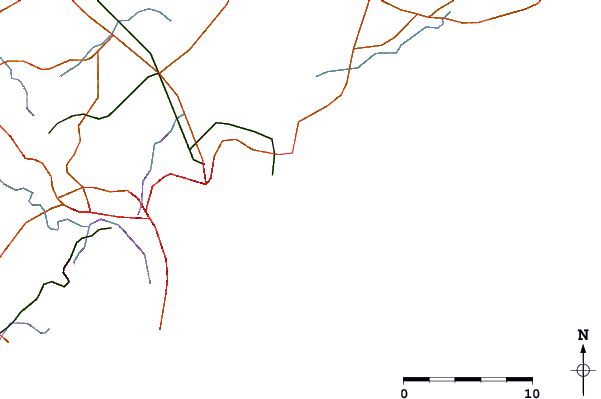 Routes et rivières à proximité Newcastle -The Harbour