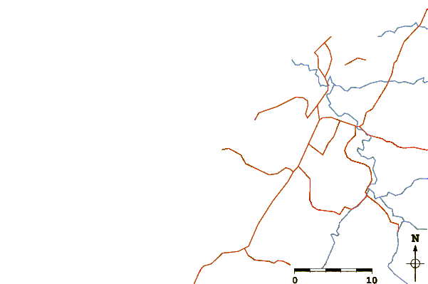 Routes et rivières à proximité Nexus West End