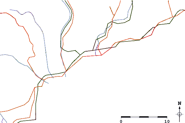 Routes et rivières à proximité Nice