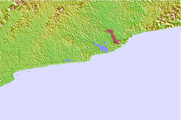 Spots de surf près de Niega
