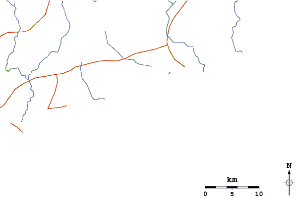 Routes et rivières à proximité Niega
