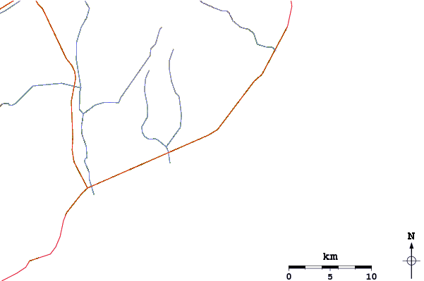 Routes et rivières à proximité Nine Palms