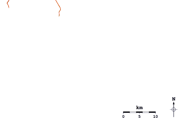 Routes et rivières à proximité Nipussi (Nyang-Nyang)