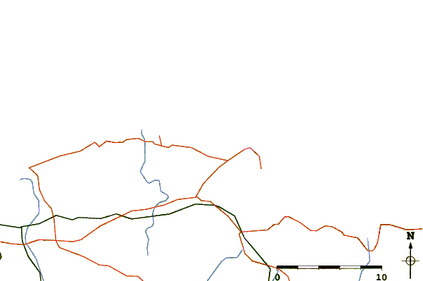 Routes et rivières à proximité Noja