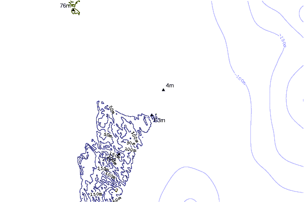 Littoral autour North Stradbroke-Cylinders
