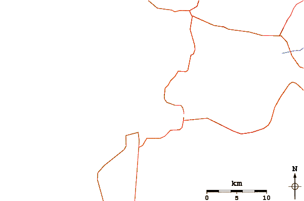 Routes et rivières à proximité Nosy Andrea
