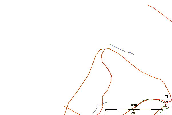 Routes et rivières à proximité Nr Voruper