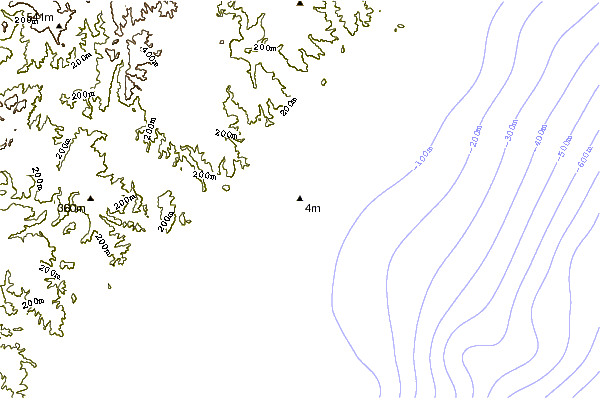 Littoral autour Ntylonyane (Breezy Point)