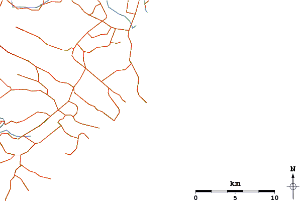 Routes et rivières à proximité Nugget Point