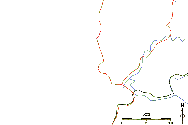 Routes et rivières à proximité Oswald State Park/Short Sands